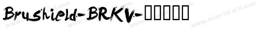 Brushield-BRKV字体转换