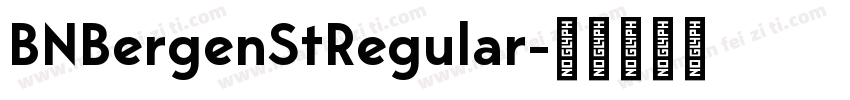 BNBergenStRegular字体转换
