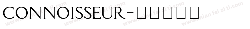 Connoisseur字体转换