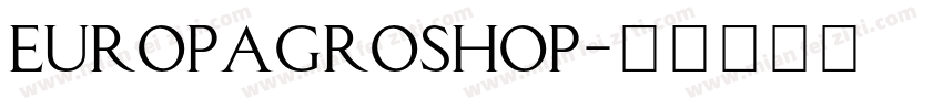 europagroshop字体转换
