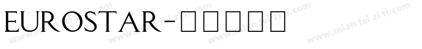 eurostar字体转换