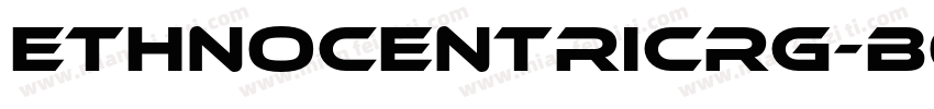 EthnocentricRg-Bol字体转换