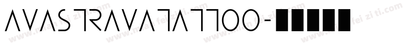 avastravatattoo字体转换