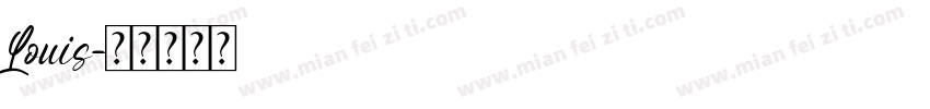Louis字体转换