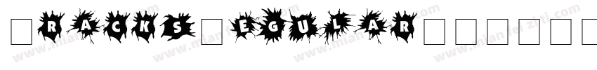 CracksRegular字体转换