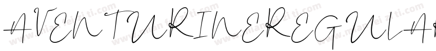 AVENTURINEREGULAR字体转换