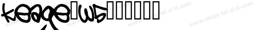 keage-w5字体转换