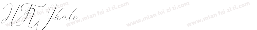 HFWhale字体转换