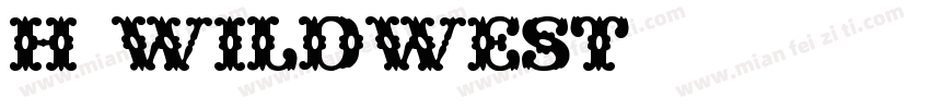 H_WildWest字体转换
