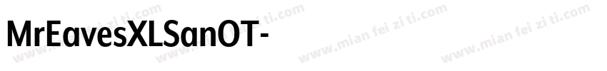 MrEavesXLSanOT字体转换