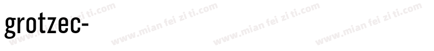 grotzec字体转换