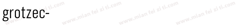 grotzec字体转换
