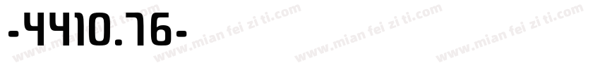 -4410.76字体转换