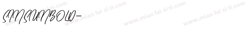 SINSUNBOLD字体转换