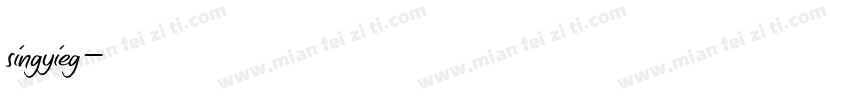 singyieg字体转换