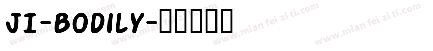JI-Bodily字体转换