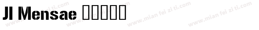 JI-Mensae字体转换