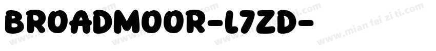 Broadmoor-l7zd字体转换