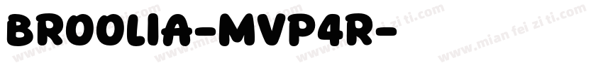 Broolia-MVp4r字体转换