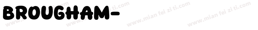Brougham字体转换