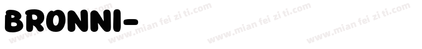bronni字体转换