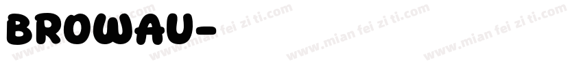 browau字体转换