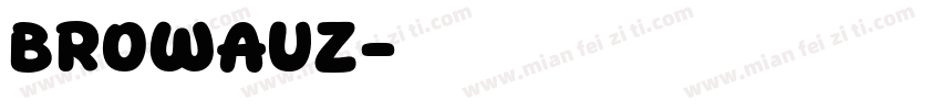 browauz字体转换