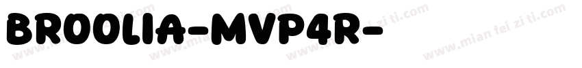 Broolia-MVp4r字体转换