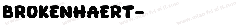 brokenhaert字体转换