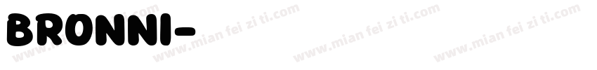 bronni字体转换
