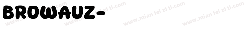 browauz字体转换