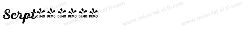 Scrpt字体转换