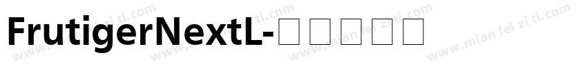 FrutigerNextL字体转换