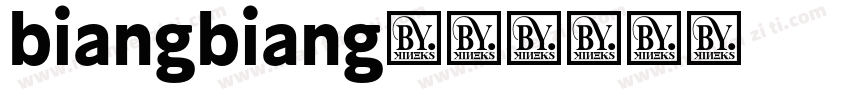 biangbiang字体转换