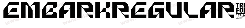 EmbarkRegular-eqpl字体转换