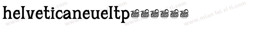 helveticaneueltp字体转换