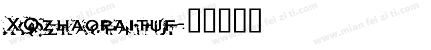 XQzhaopaituf字体转换