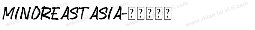 minorEastAsia字体转换