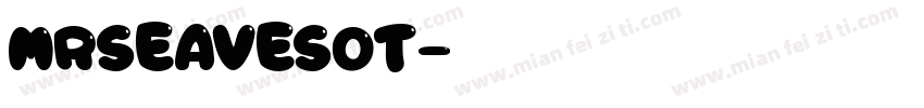 mrseavesot字体转换