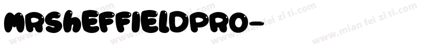 mrsheffieldpro字体转换