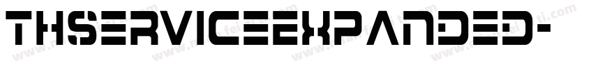 thServiceExpanded字体转换