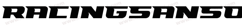 RacingSansOneBeta14字体转换