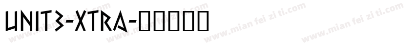 Unit3-Xtra字体转换
