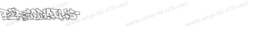 PERSONALUS字体转换