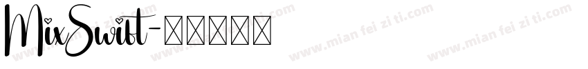 MixSwift字体转换