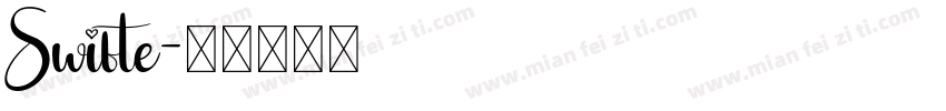 Swifte字体转换