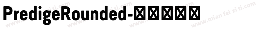 PredigeRounded字体转换
