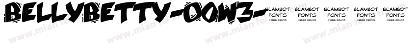 BellyBetty-O0W3字体转换