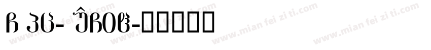 GBpc-BUC0H字体转换