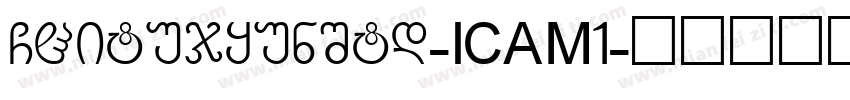 GHitujyunStd-ICAM1字体转换